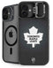 NHL Toronto Maple Leafs Black Background iPhone 16 Plus Kickstand Case