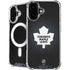 NHL Toronto Maple Leafs Black Background iPhone 16 Plus MagSafe Case