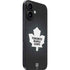 NHL Toronto Maple Leafs Black Background iPhone 16 Plus Skin