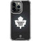 NHL Toronto Maple Leafs Black Background iPhone 16 Pro Max Clear Case
