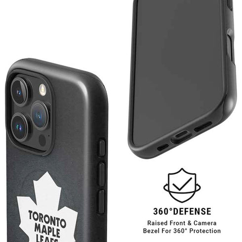 NHL Toronto Maple Leafs Black Background iPhone 16 Pro Max Magsafe Impact Case