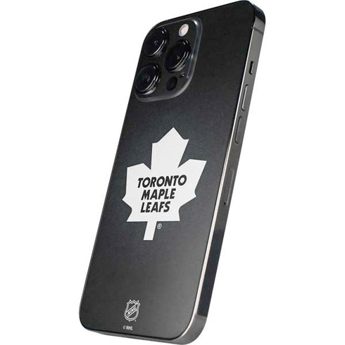 NHL Toronto Maple Leafs Black Background iPhone 16 Pro Max Skin