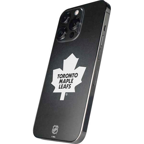 NHL Toronto Maple Leafs Black Background iPhone 16 Pro Skin