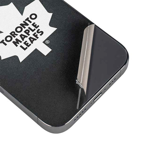 NHL Toronto Maple Leafs Black Background iPhone 16 Pro Skin
