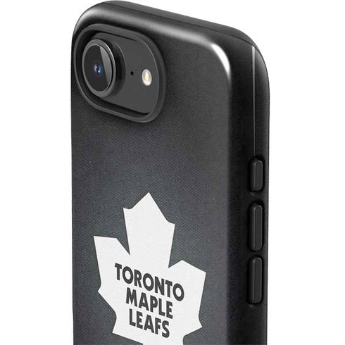 NHL Toronto Maple Leafs Black Background iPhone 16e Impact Case
