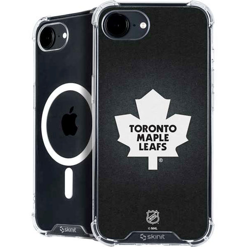 NHL Toronto Maple Leafs Black Background iPhone 16e MagSafe Case