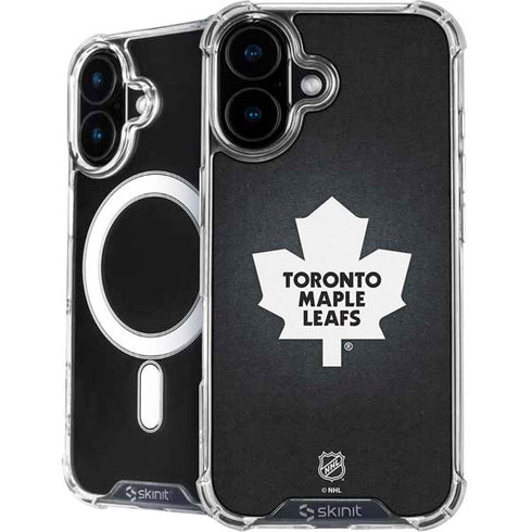 NHL Toronto Maple Leafs Black Background iPhone 17 MagSafe Case