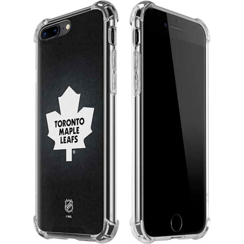 NHL Toronto Maple Leafs Black Background iPhone Cases