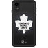 NHL Toronto Maple Leafs Black Background iPhone Cases