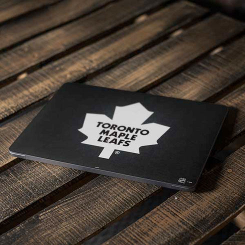 NHL Toronto Maple Leafs Black Background Apple MacBook Air Skin
