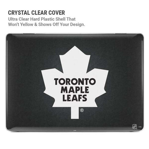 NHL Toronto Maple Leafs Black Background MacBook Pro 14in (2021-24) Case plus Skin