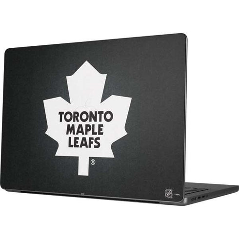 NHL Toronto Maple Leafs Black Background Apple MacBook Pro 14-inch Skin