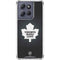 NHL Toronto Maple Leafs Black Background Moto G 5G (2025) Clear Case