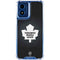 NHL Toronto Maple Leafs Black Background Moto G 5G (2024) Clear Case