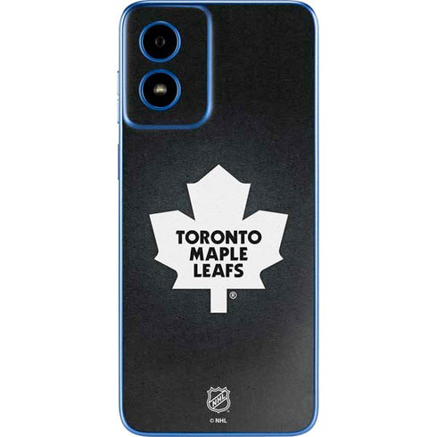 NHL Toronto Maple Leafs Black Background Moto G Play 4G (2024) Skin