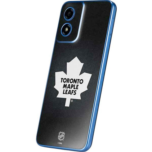 NHL Toronto Maple Leafs Black Background Moto G Play 4G (2024) Skin