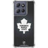 NHL Toronto Maple Leafs Black Background Moto G Power 5G (2025) Clear Case