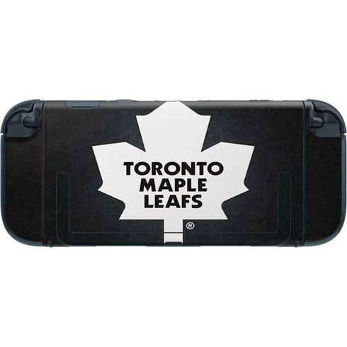 NHL Toronto Maple Leafs Black Background Nintendo Switch 2 (2025) with Joy-Con Skin