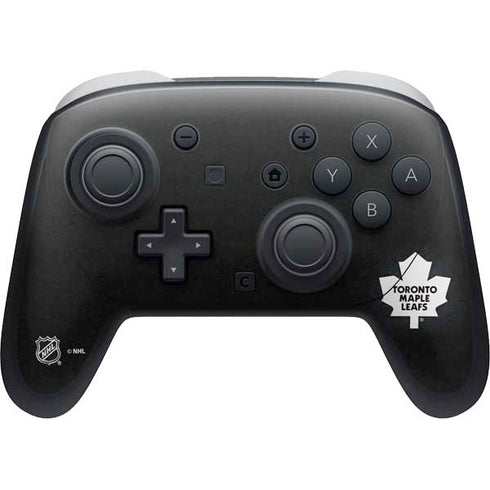 NHL Toronto Maple Leafs Black Background Nintendo Switch 2 (2025) Pro Controller Skin