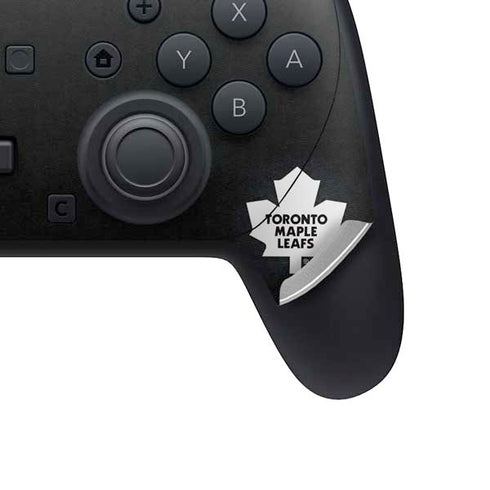 NHL Toronto Maple Leafs Black Background Nintendo Switch 2 (2025) Pro Controller Skin