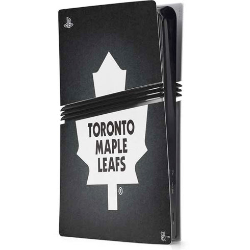 NHL Toronto Maple Leafs Black Background PlayStation PS5 Skins