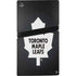 NHL Toronto Maple Leafs Black Background PS5 Pro Console Skin