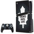 NHL Toronto Maple Leafs Black Background PS5 Pro Disk Bundle Skin