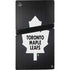 NHL Toronto Maple Leafs Black Background PS5 Pro Disk Bundle Skin