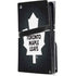 NHL Toronto Maple Leafs Black Background PS5 Pro Disk Console Skin
