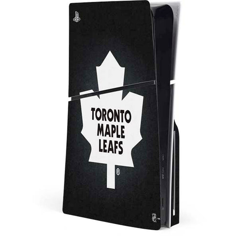 NHL Toronto Maple Leafs Black Background PlayStation PS5 Skins