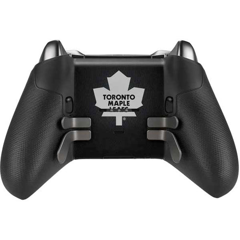 NHL Toronto Maple Leafs Black Background Xbox Elite Wireless Controller Series 2 Skin