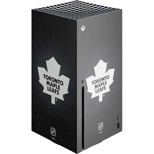 NHL Toronto Maple Leafs Black Background Xbox Series X Skins