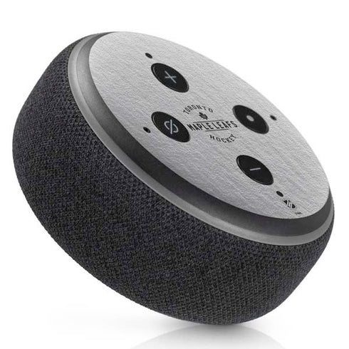NHL Toronto Maple Leafs Black Text Amazon Echo Dot Skin