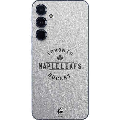 NHL Toronto Maple Leafs Black Text Galaxy A35 5G Skin