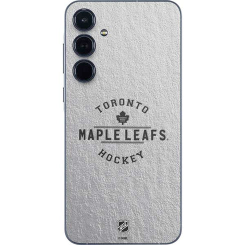 NHL Toronto Maple Leafs Black Text Galaxy A36 5G Skin