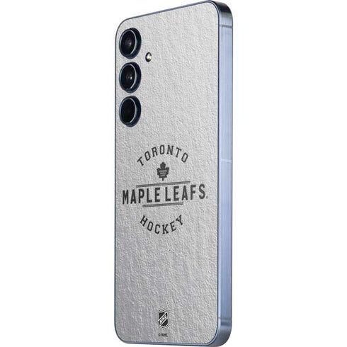 NHL Toronto Maple Leafs Black Text Galaxy A36 5G Skin
