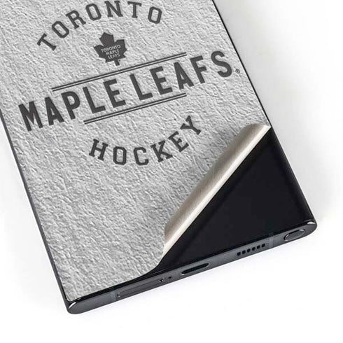 NHL Toronto Maple Leafs Black Text Galaxy Skins