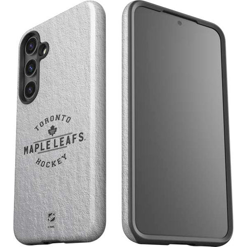NHL Toronto Maple Leafs Black Text Galaxy S25 Impact Case