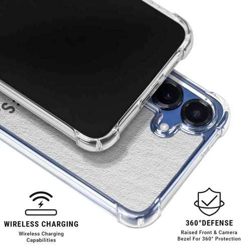 NHL Toronto Maple Leafs Black Text Galaxy S25 Clear Case