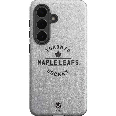 NHL Toronto Maple Leafs Black Text Galaxy S26 Impact Case