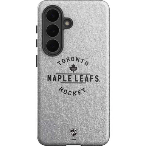NHL Toronto Maple Leafs Black Text Galaxy S26 Plus Impact Case