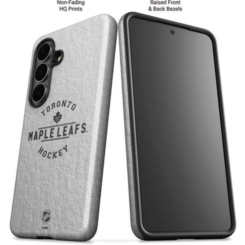 NHL Toronto Maple Leafs Black Text Galaxy S26 Plus Impact Case