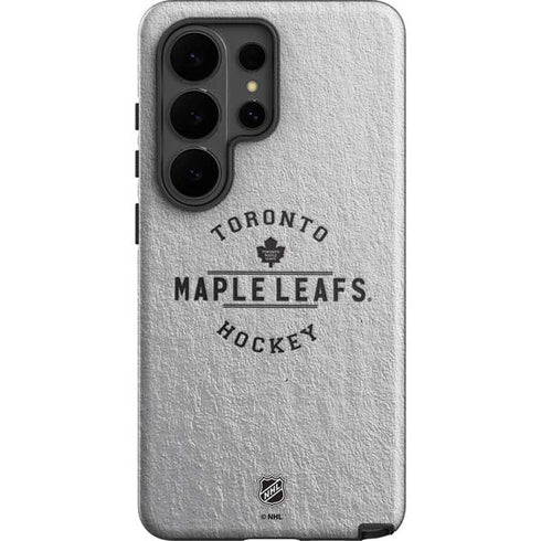 NHL Toronto Maple Leafs Black Text Galaxy S26 Ultra Impact Case