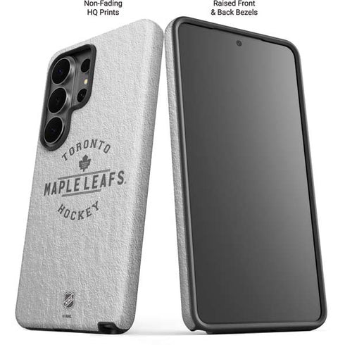 NHL Toronto Maple Leafs Black Text Galaxy S26 Ultra Impact Case