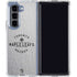 NHL Toronto Maple Leafs Black Text Galaxy Z Fold5 5G Clear Case