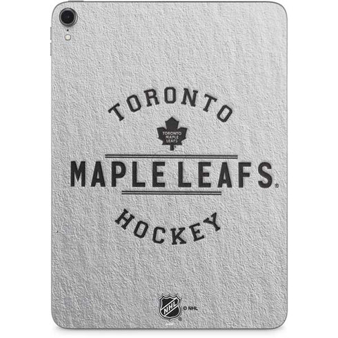 NHL Toronto Maple Leafs Black Text Apple iPad Pro Skin