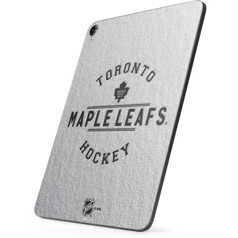 NHL Toronto Maple Leafs Black Text Apple iPad Pro Skin