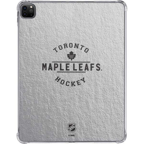 NHL Toronto Maple Leafs Black Text iPad Pro 11in (2024) Clear Case
