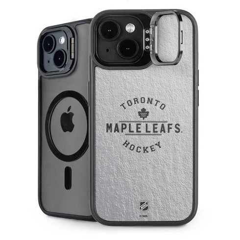 NHL Toronto Maple Leafs Black Text iPhone 13 Kickstand Case