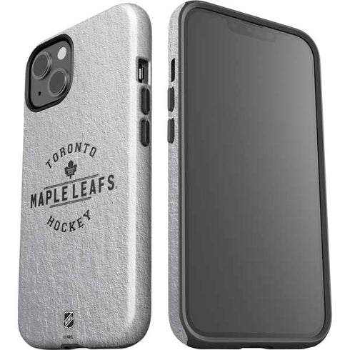 NHL Toronto Maple Leafs Black Text iPhone 15 Impact Case